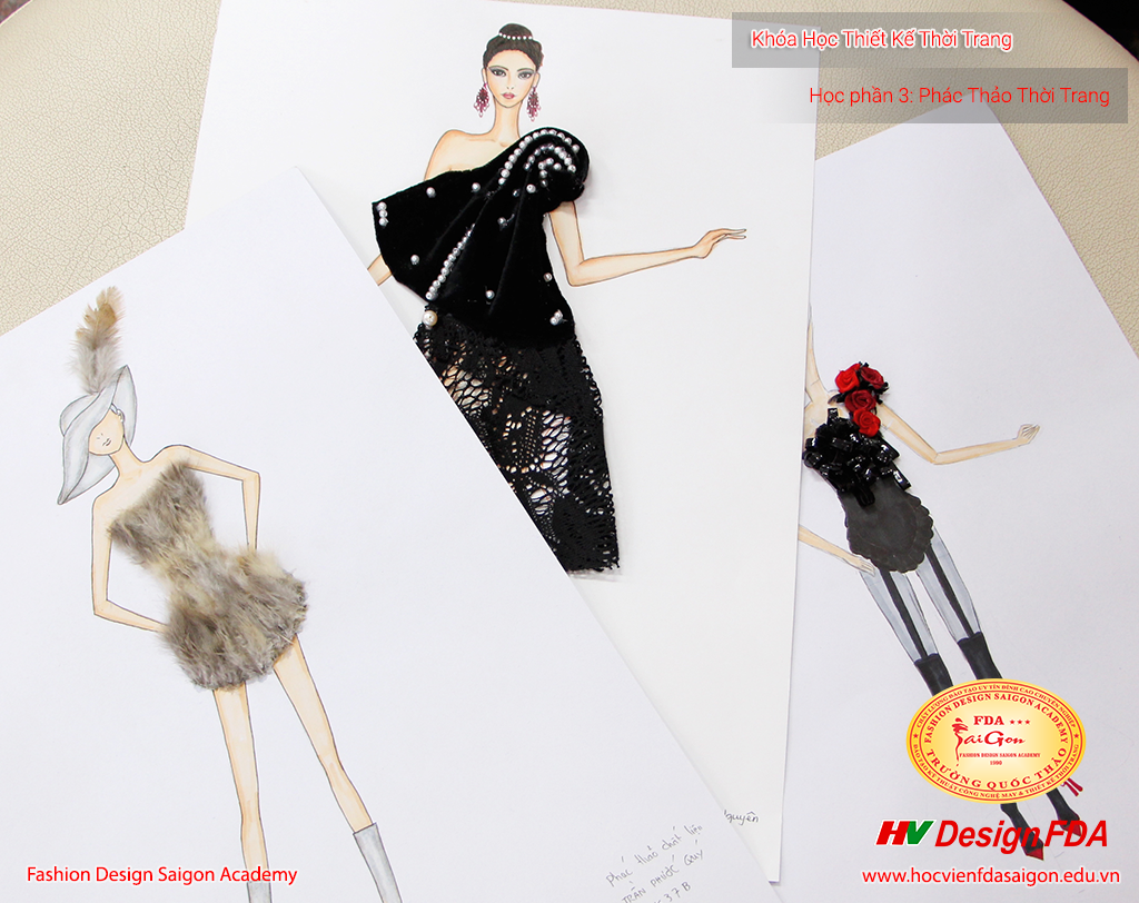 Tuyển sinh khóa học thiết kế thời trang - 2