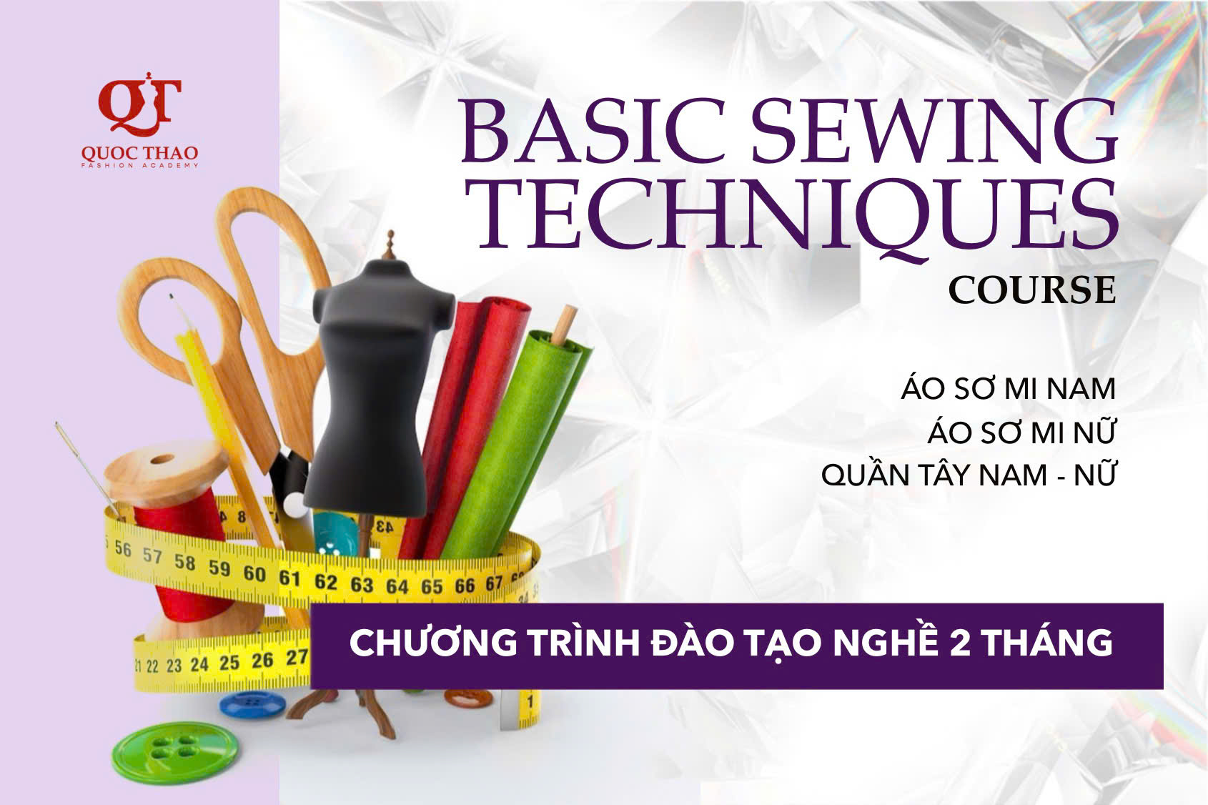 Kỹ thuật Cắt may căn bản theo phương pháp mới