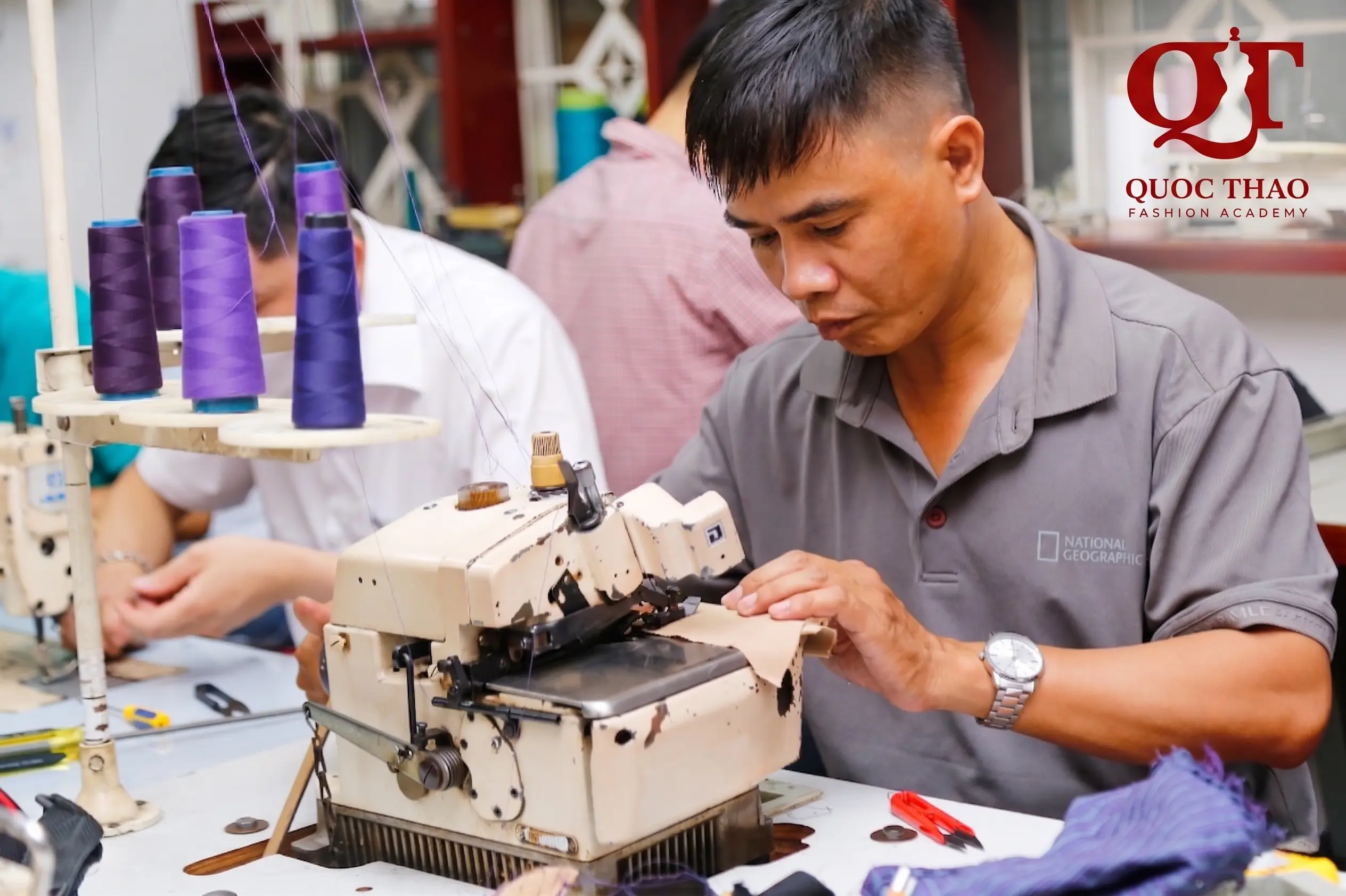 Thực hành bảo trì máy may 4