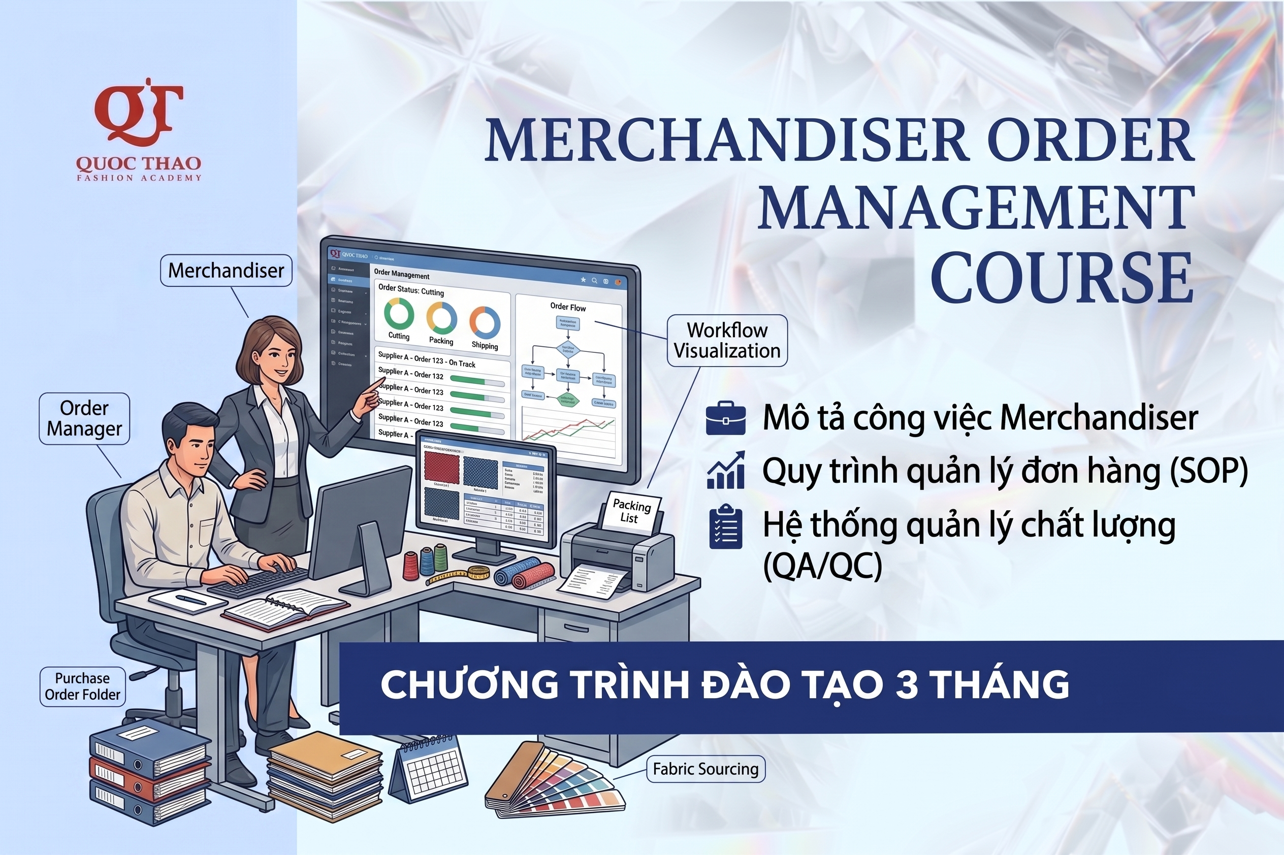 Khóa học quản lý đơn hàng Merchandiser