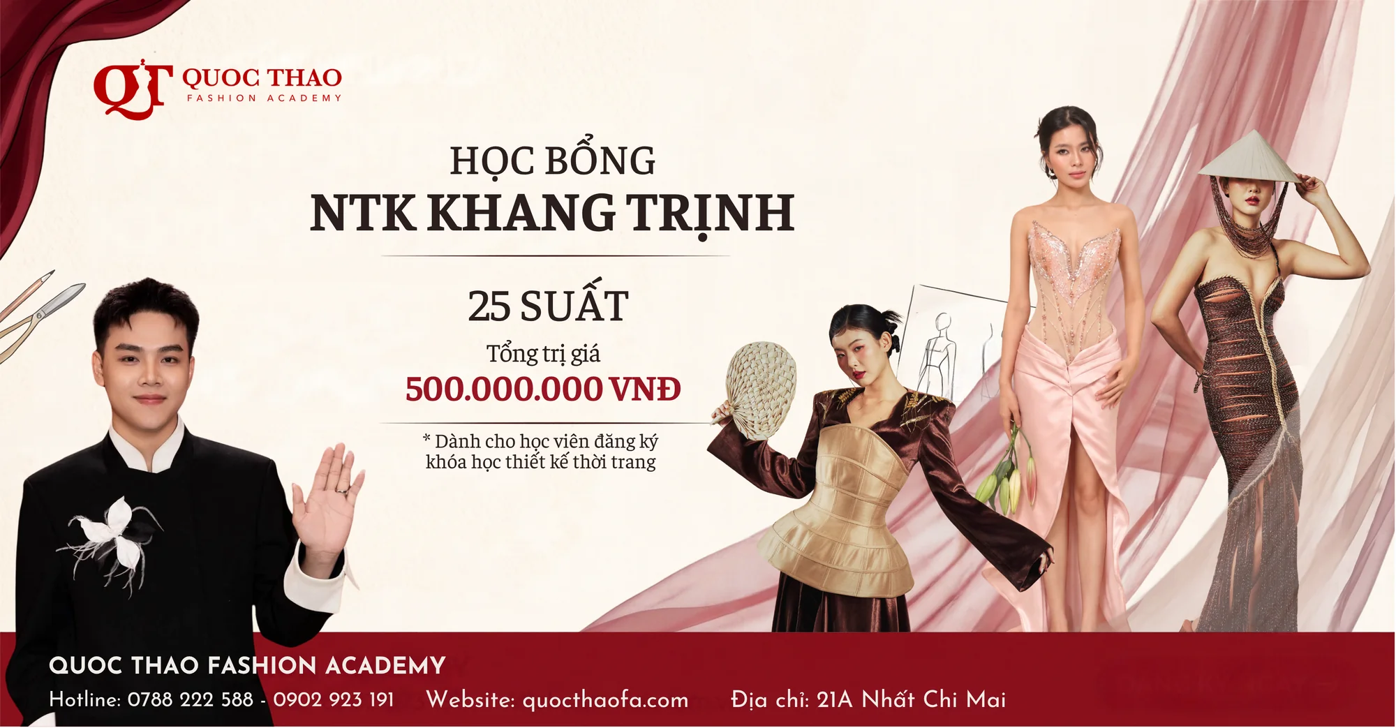 Học bổng NTK Khang Trịnh - Học viện Quốc Thảo