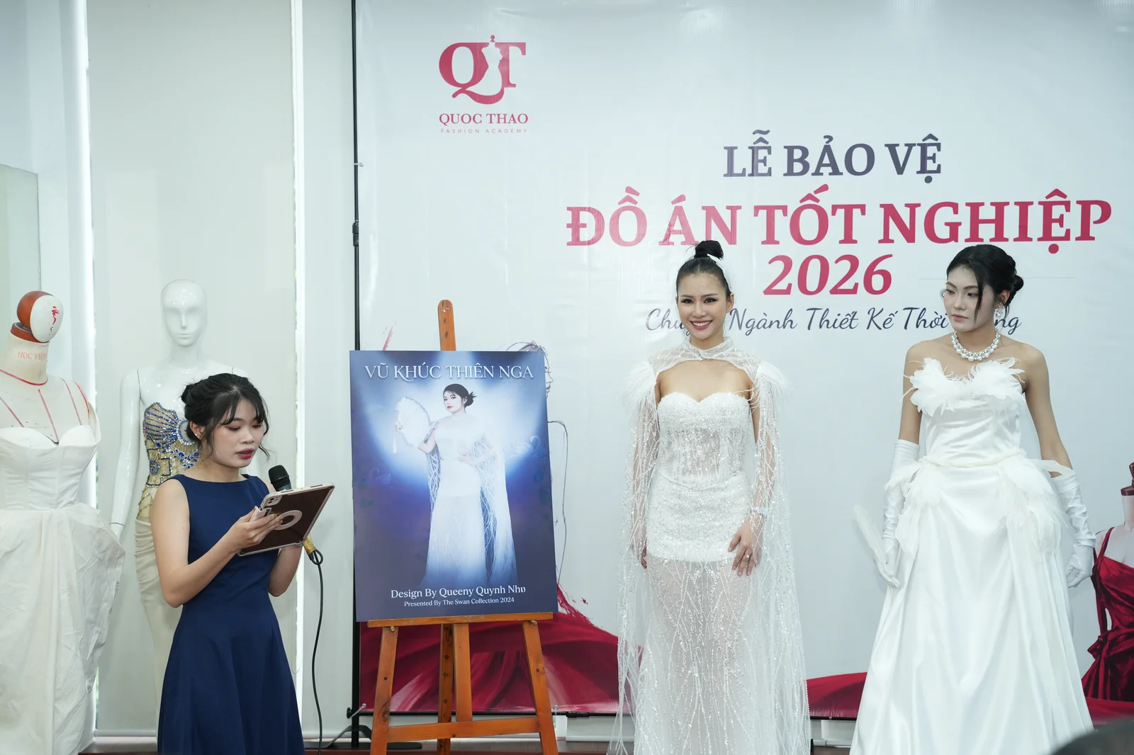 BST Vũ Khúc Thiên Nga - Học viên Queeny Quỳnh Như