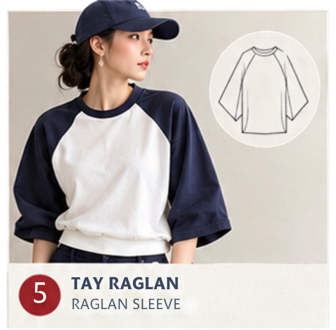 Tay Raglan - Raglan Sleeve